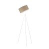 Lampadaire MALMO E27 - blanc / beige 