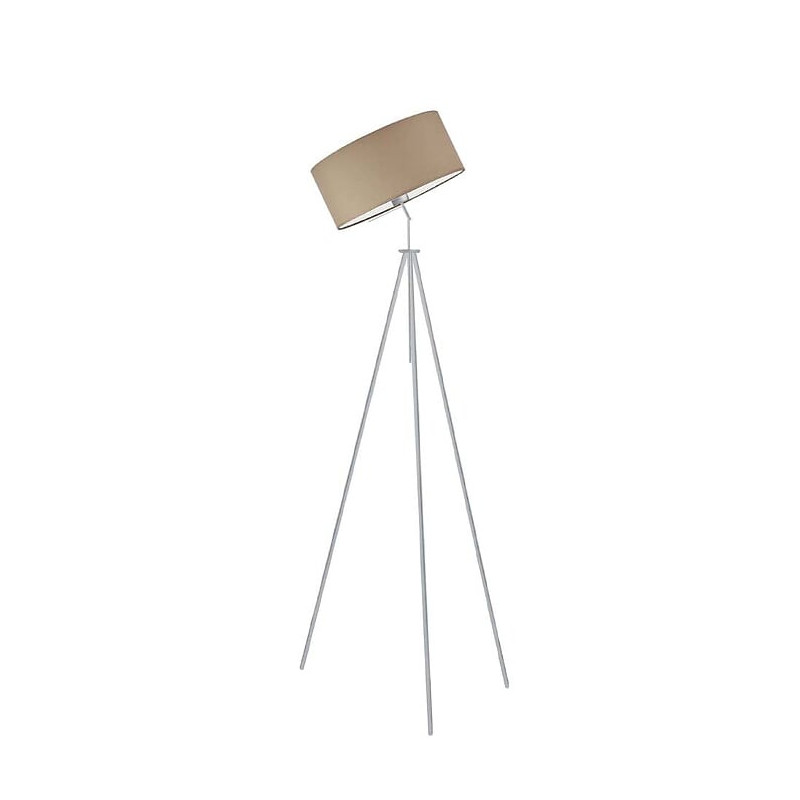 Lampadaire MALMO E27 - argent / beige 