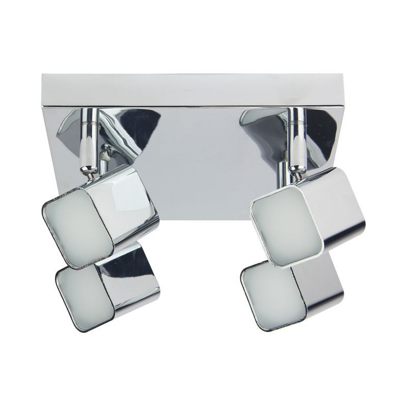 FORMA luminaire LED 4x4W - chrome 