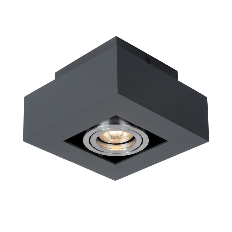 Downlight NT CASEMIRO GU10 - noir / aluminium 