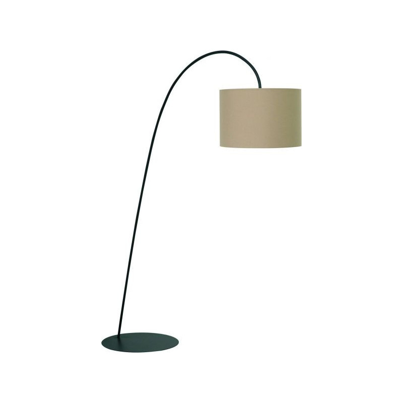 Lampadaire ALICE E27 - café / noir 