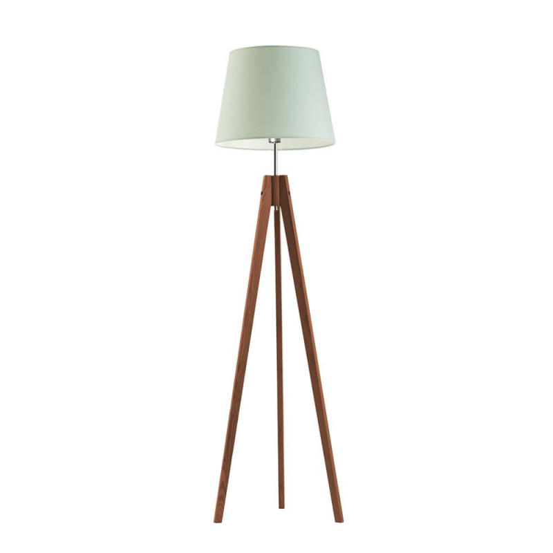 Lampadaire ARUBA E27 - gris / menthe 