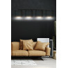 Lampe SuspendueHILDE 4xE27 design - noir / or