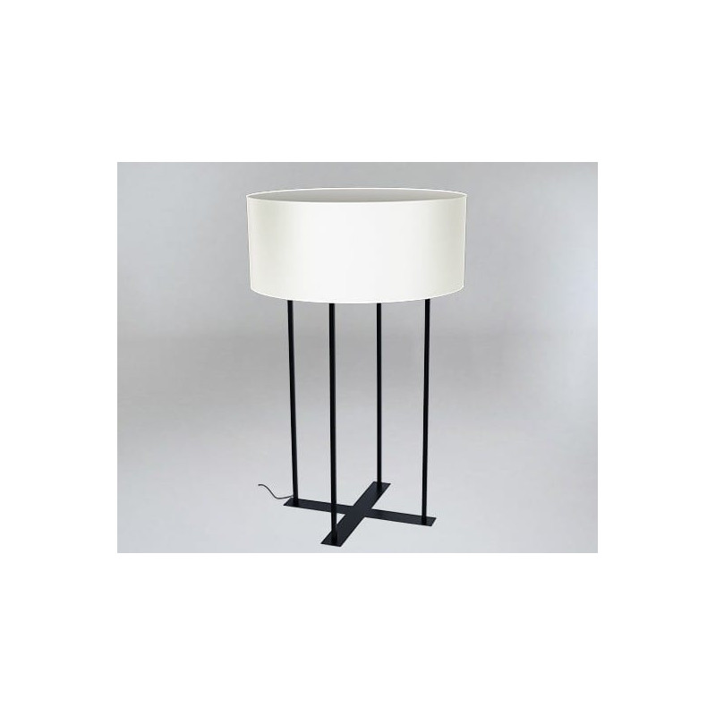 Lampadaire 100 DOHAR BONAR E27 - noir / blanc 