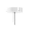 Lampadaire LIMA G9 opale flash 