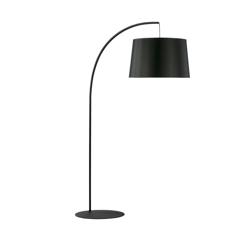 Lampadaire KALAIYA E27 - noir / or 