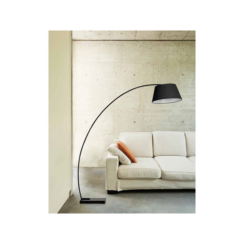 Lampadaire OLAV E27 40W blanc 