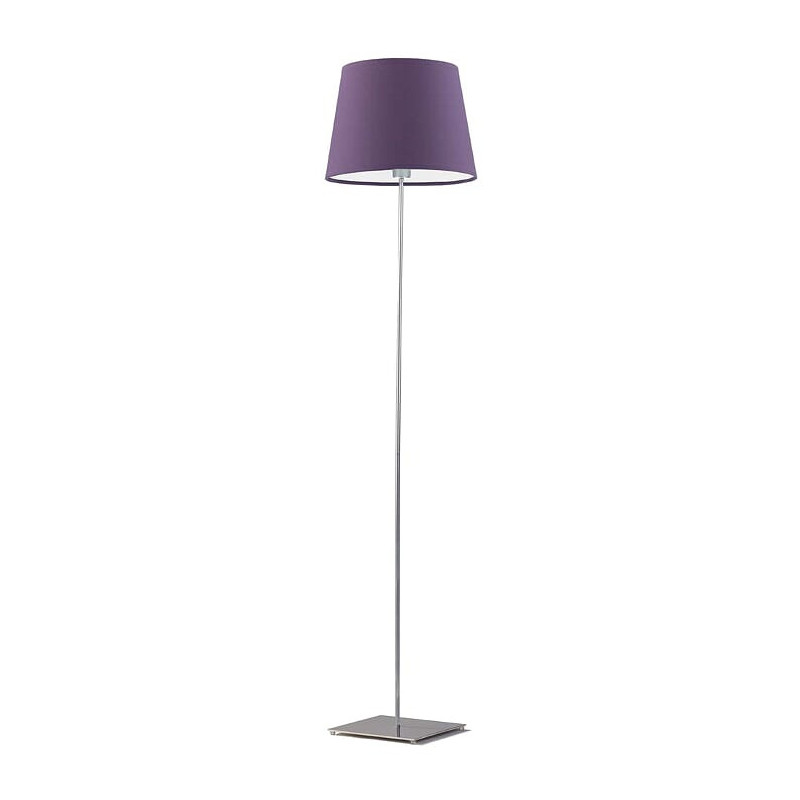 Lampadaire PALERMO E27 - chrome / violet 