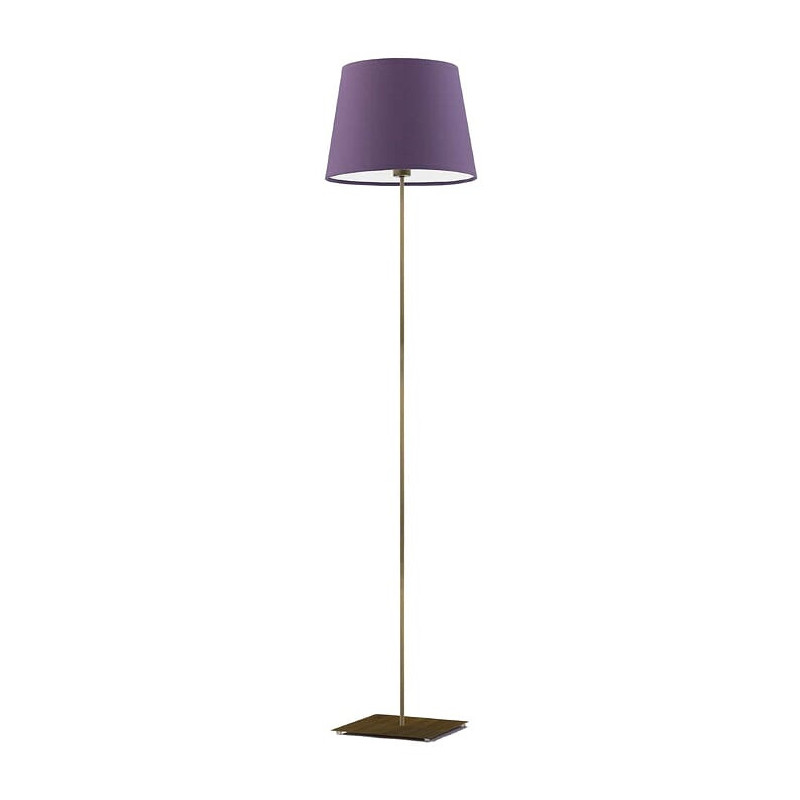 Lampadaire PALERMO E27 - or / violet 