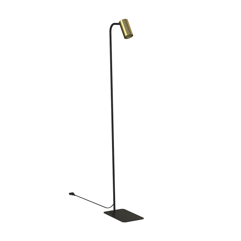 Lampadaire MONO GU10 - laiton / noir 