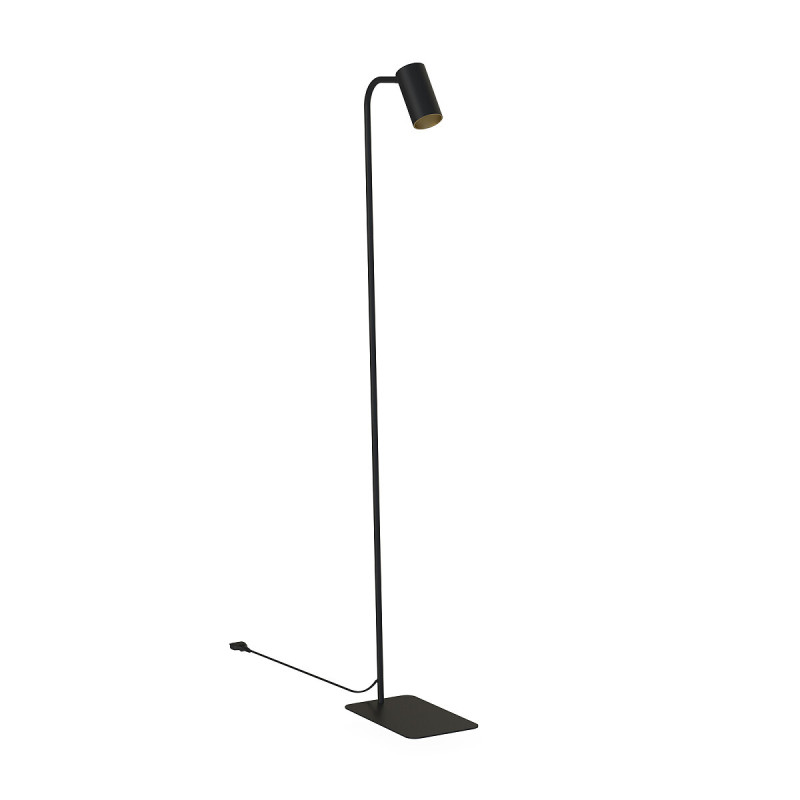 Lampadaire MONO GU10 - noir / laiton 