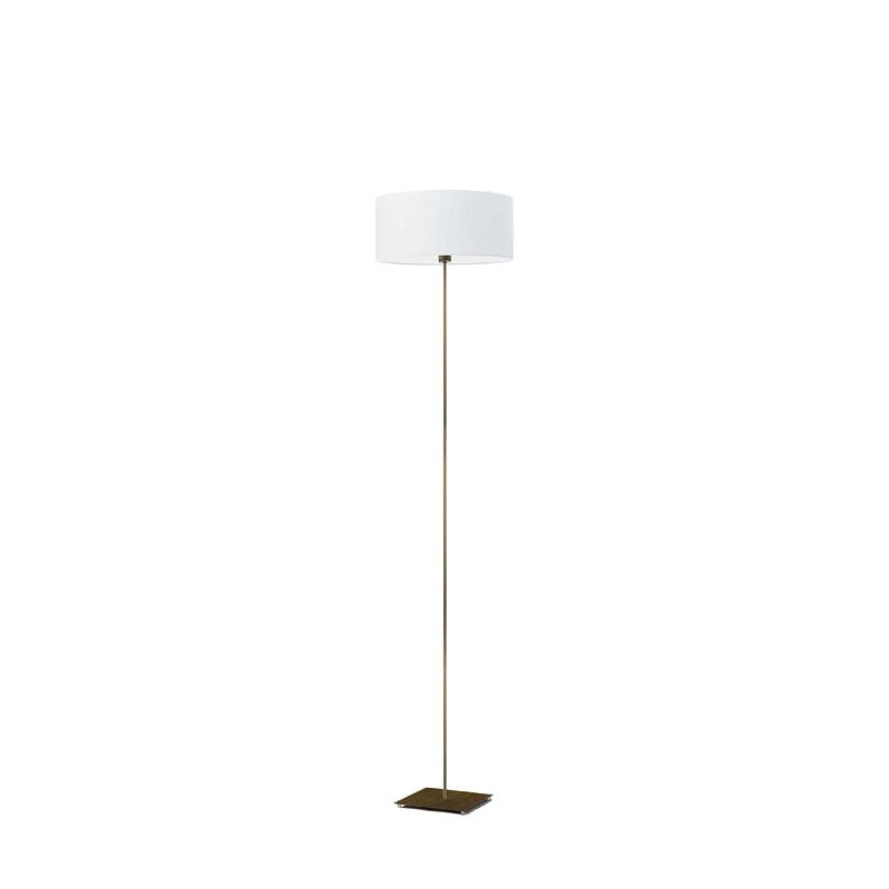 Lampadaire MEXICO E27 - or / blanc 