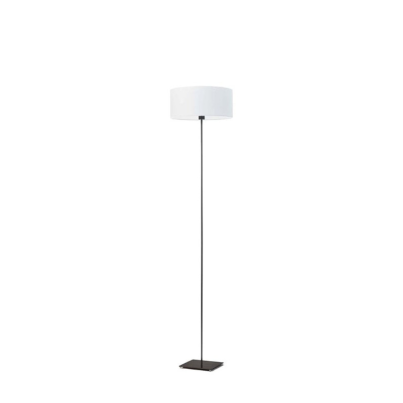 Lampadaire MEXICO E27 - noir / blanc 