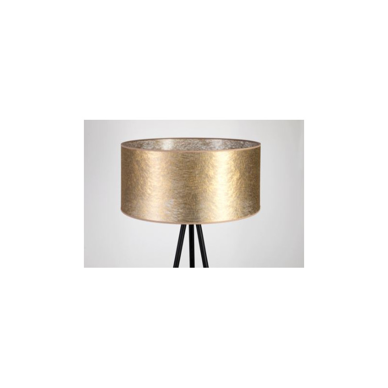 Lampadaire NEVOA E27 - noir / or 