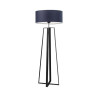 Lampadaire MOSS E27 - noir / bleu marine 