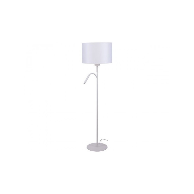 Lampadaire HOTEL PLUS E27 + G9 - blanc / blanc 