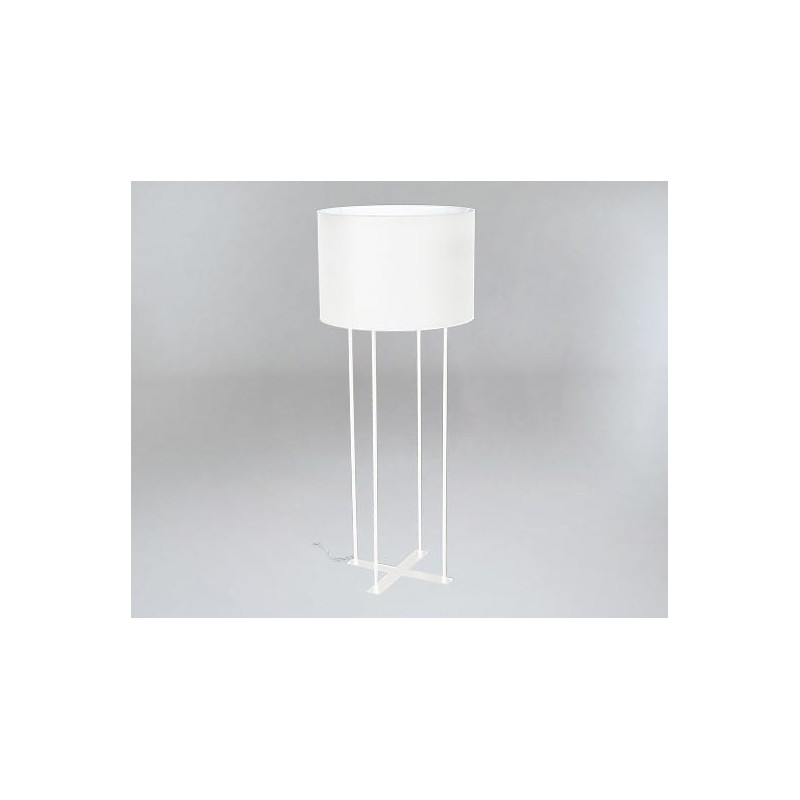 Lampadaire DOHAR BONAR E27 - blanc / blanc 