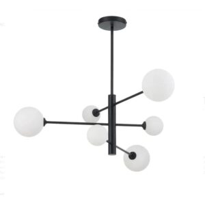 Le titre du produit en français serait : "Suspension DORADO 6xG9 - noir