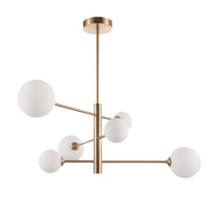 lustre DORADO 6xG9 - doré