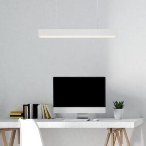 Lustre suspendu LUCI M LED 32W couleur CCT variable - blanc