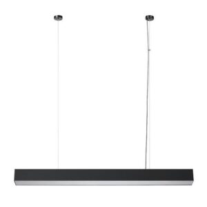 Plafonnier suspendu LUCI L LED 45W CCT variable - noir