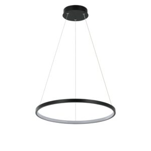Plafonnier suspendu RING S LED 24W CCT 3000/4000/6000K - noir