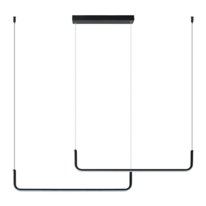 Suspension LED de base MALAWI 40W 2700/4500/6500K - noir