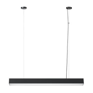 Suspension lumineuse LUCI M LED 32W avec température de couleur variable CCT - noir