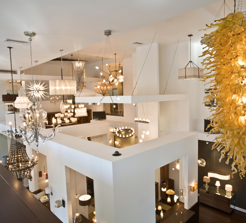 Pace Lighting showroom