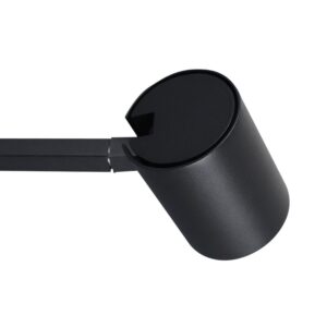 Applique de lecture avec bras articulé et interrupteur SNOW 1 GU10 - noir