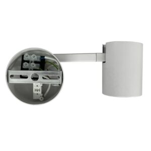 Applique de lecture avec bras articulé et interrupteur SNOW 1 GU10 - noir