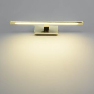 Applique ISLA LED moyenne 12W CCT 3000/4000/6000K IP44 - dorée