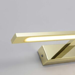 Applique ISLA LED moyenne 12W CCT 3000/4000/6000K IP44 - dorée