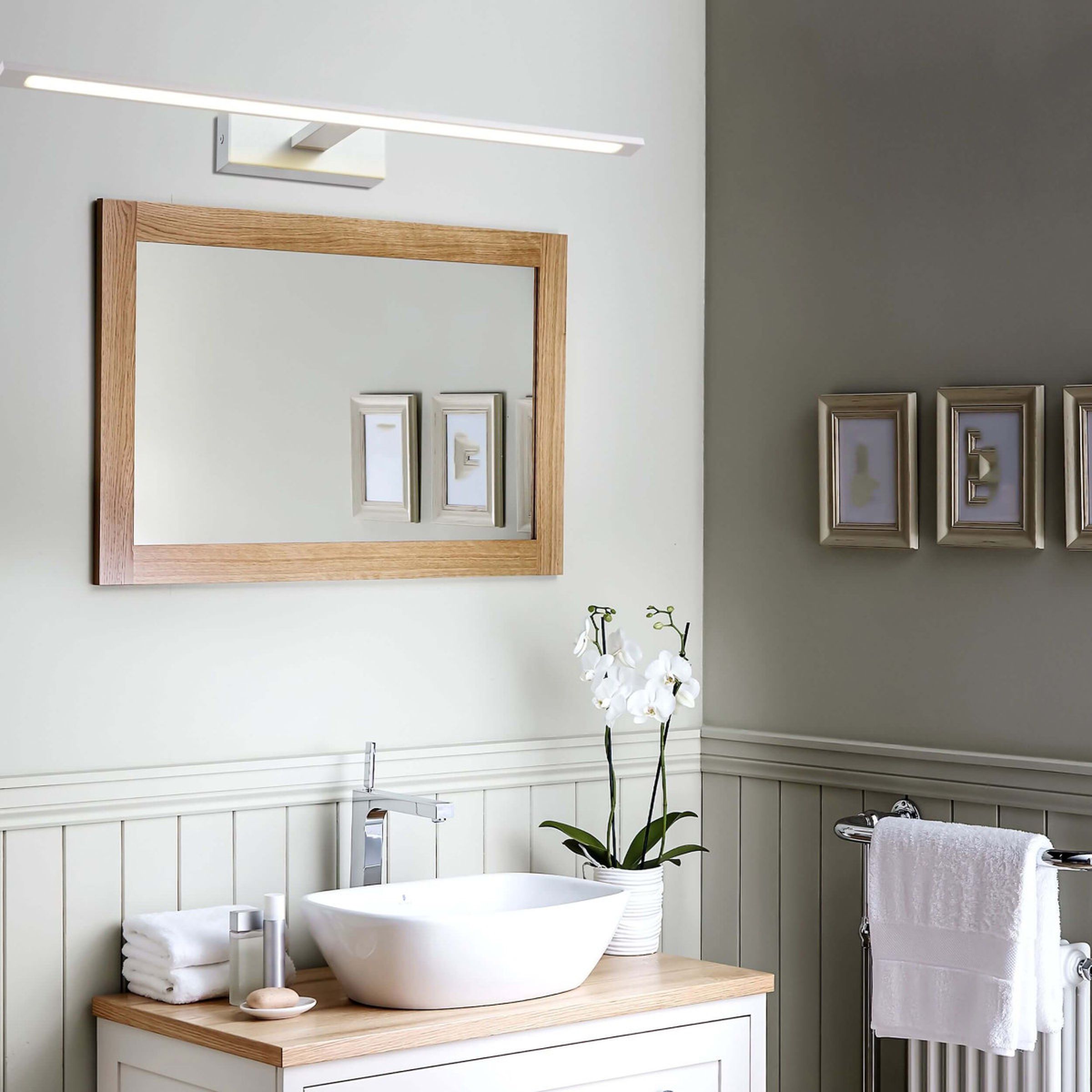 Applique ISLA LED XXL 32W CCT 3000/4000/6000K IP44 - blanc Applique ISLA LED XXL 32W CCT 3000/4000/6000K IP44 - blanc