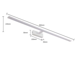 Applique ISLA LED XXL 32W CCT 3000/4000/6000K IP44 - blanc