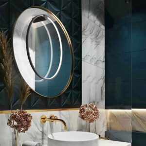 Applique MIRROR LED 35W 3000K IP44 - noir