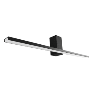 Applique murale Artemis noire 13,8W LED 60cm 4000K IP44