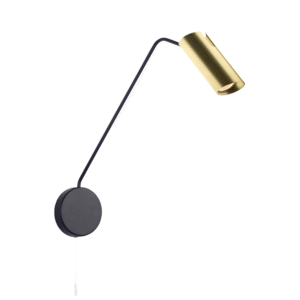 Applique murale avec bras articulé FUTURO GU10 - doré/noir