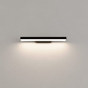 Applique murale de salle de bain AQUA S LED 12W CCT IP44 - noir