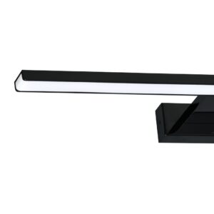 Applique murale LED SHINE NOIRE 60 cm 13,8W