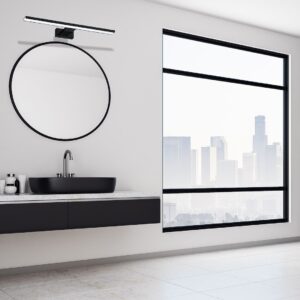 Applique murale LED SHINE NOIRE 60 cm 13,8W