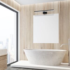 Applique murale LED SHINE NOIRE 60 cm 13,8W