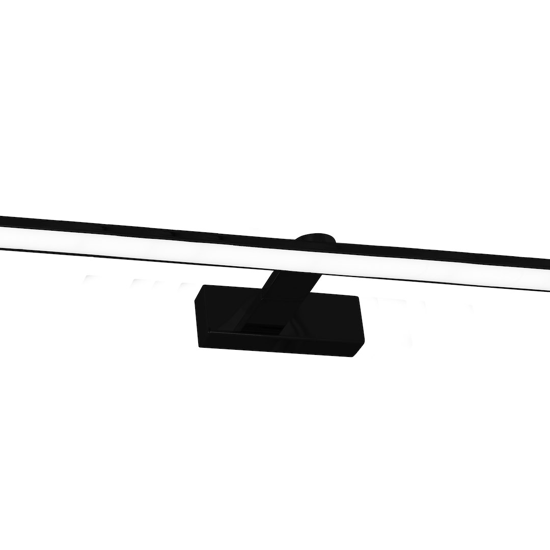 Applique LED IP44 noire 100 cm 21 W 4000 K neutre, salle de bain Applique murale LED SPLASH NOIRE 100 cm 21W
