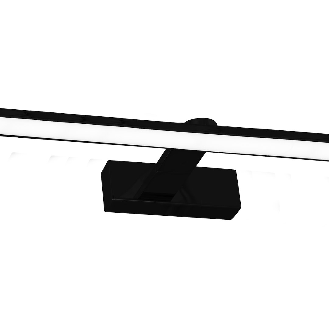Applique LED IP44 noire 100 cm 21 W 4000 K neutre, salle de bain Applique murale LED SPLASH NOIRE 100 cm 21W