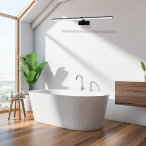 Applique murale LED SPLASH NOIRE 100 cm 21W