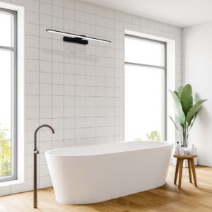 Applique murale LED SPLASH NOIRE 40cm 8W