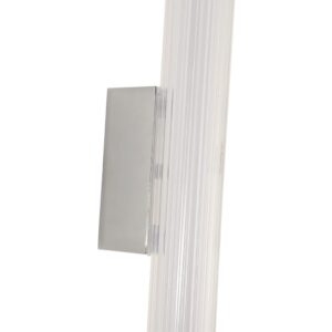 Applique murale LINEA LED 8W 45cm CCT 3000K/4000K/6000K IP44 - chrome