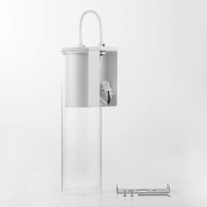 Applique murale MANACOR 1 GU10 - blanc/blanc/transparent