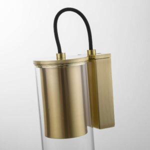 Applique murale MANACOR 1 GU10 - or/noir/transparent