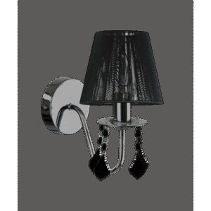 Applique murale Mona E14 - noir